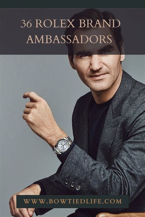 rolex watch brand ambassador|rolex celebrity endorsements.